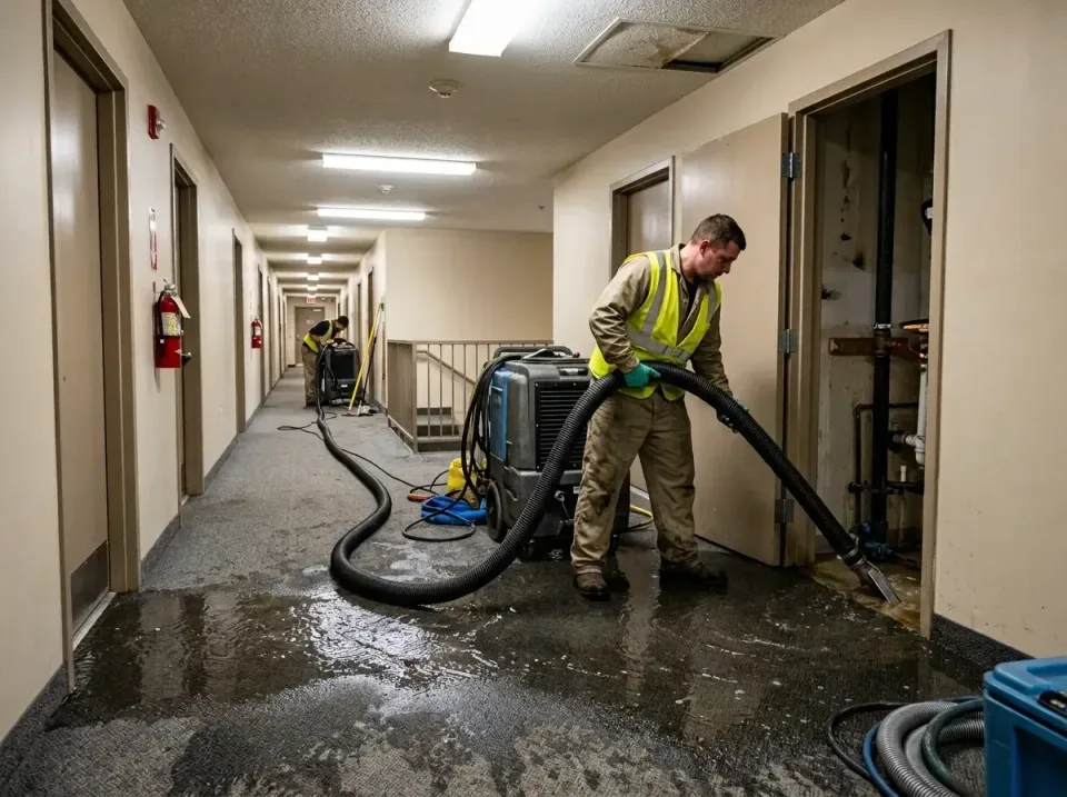multi-unit-apartment-hallway-f-005 — frequently asked questions, Emergency Burst Pipe Water Extraction & Removal in St. Leo,…
